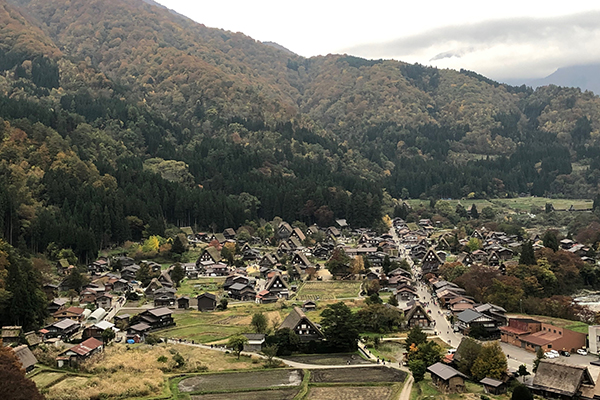 岐阜県白川村合掌造り